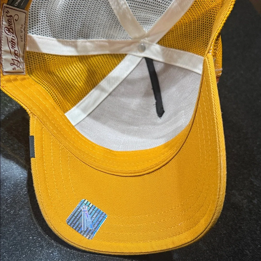 Goorin Bros Goldfish Patch Trucker Hat - Orange & Yellow